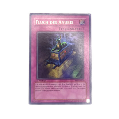 Fluch des Anubis Yu-Gi-Oh! Karte