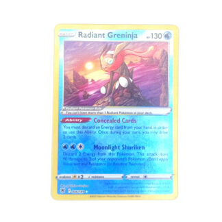 Radiant Greninja Pokémon Karte