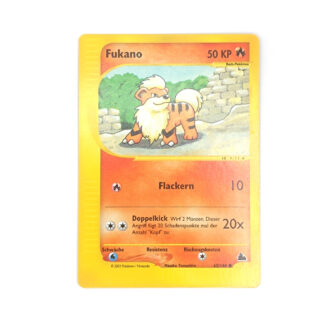 Fukano [62/144] Pokémon Karte